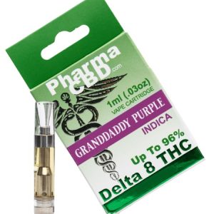 PharmaCBD Delta 8 THC Vape Cartridge UK