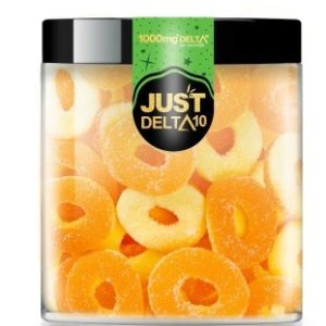 Delta 10 THC Peach Rings Gummies UK