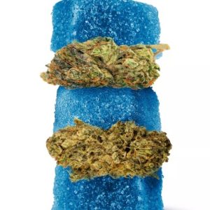 Delta 8 + Live Resin Durban Gelato Gummies UK