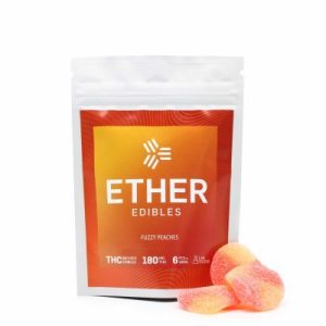 Ether THC Edibles Fuzzy Peach UK
