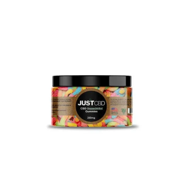 Just CBD Gummies Sour Worms UK