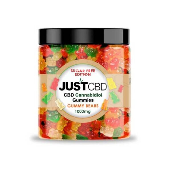 Just CBD Gummies Worms Sugar Free UK