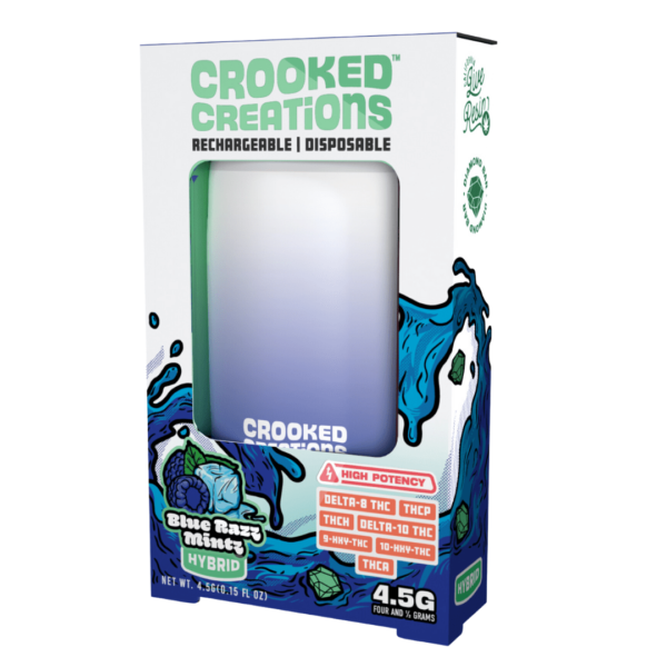 Delta 8 Crooked High Potency Disposable Vape UK