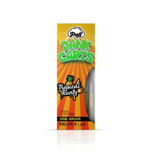 Delta-8 Dank Carts Vape Cartridge - Tropical Runtz UK