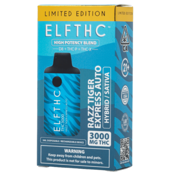 Delta 8 ELF THC High Potency Blend Disposable Vape UK