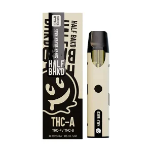 Half Bak’d - THC-A + THC-P + THC-8 Disposable Vape UK
