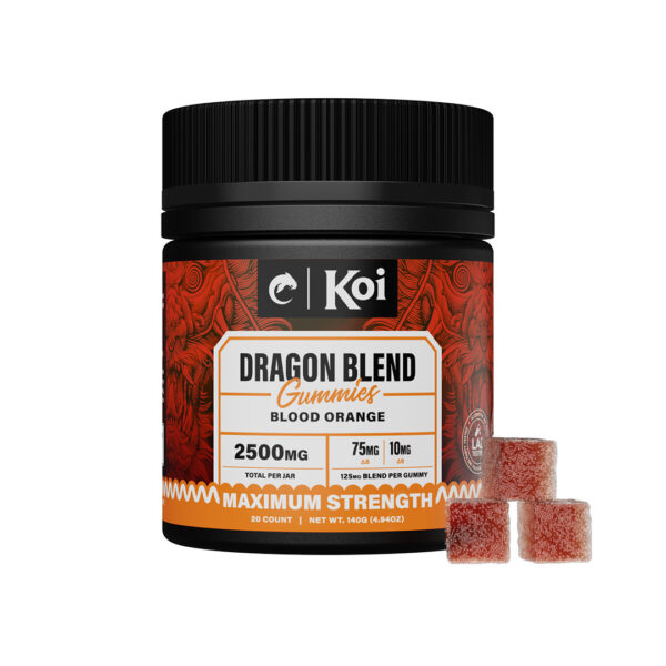 Koi Dragon Blend Gummies UK - Blood Orange