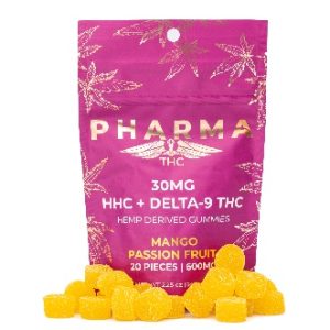 HHC / Delta 9 THC Gummies UK – Mango Passion Fruit